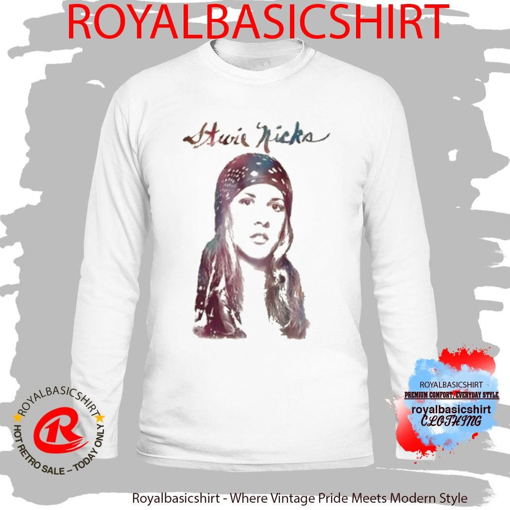 Stevie Nicks Tour 2025 Head Scarf Photo Shirt
