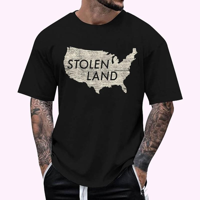 Stolen Land Native American Indigenous T-Shirt