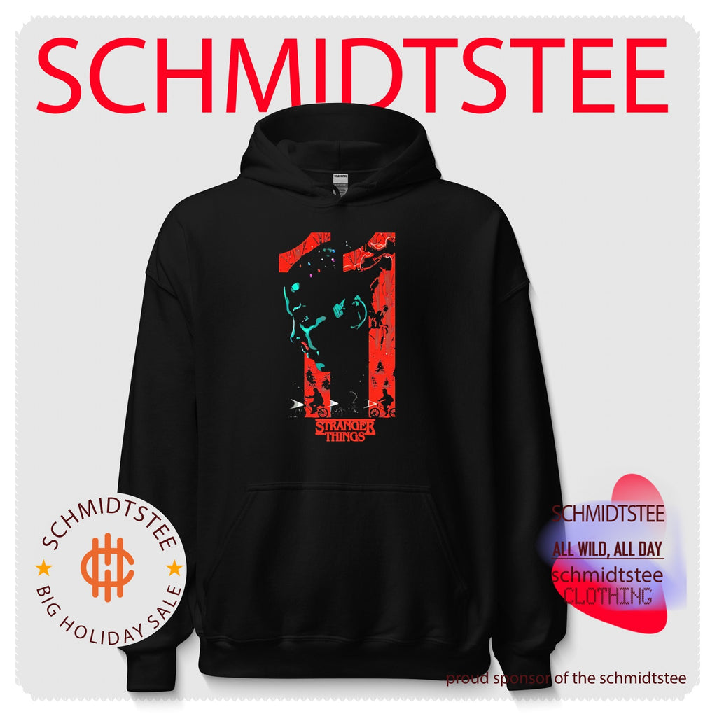 Stranger things number 11 illustrated shirt