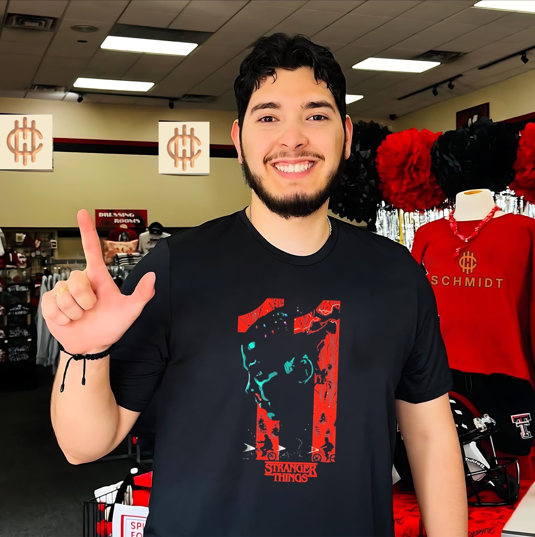 Stranger things number 11 illustrated shirt