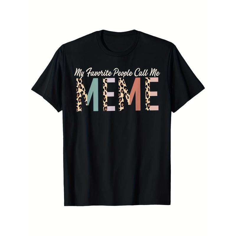 Stylish Plus Size Leopard Print T-Shirt for Women