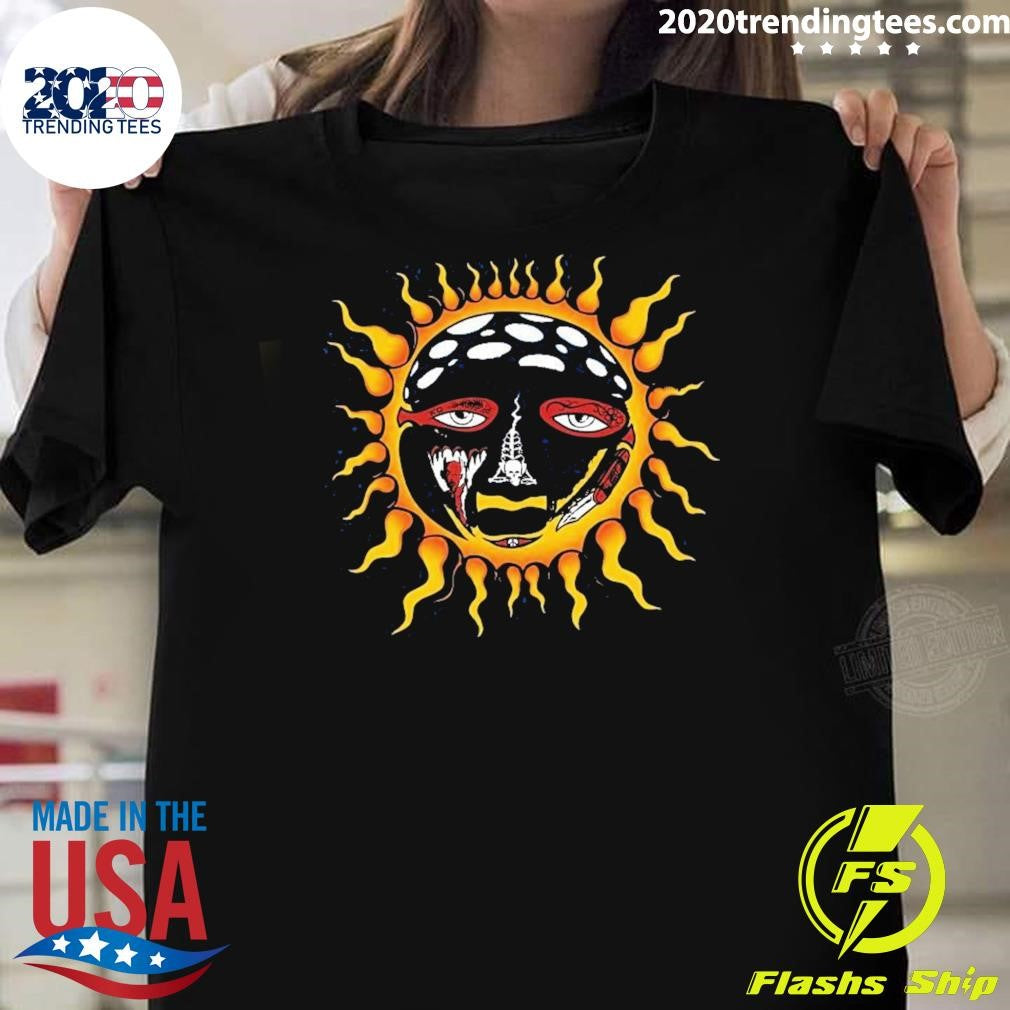 Sublime X Denver Nuggets Ball Arena Exclusive Merch Sun Shirt