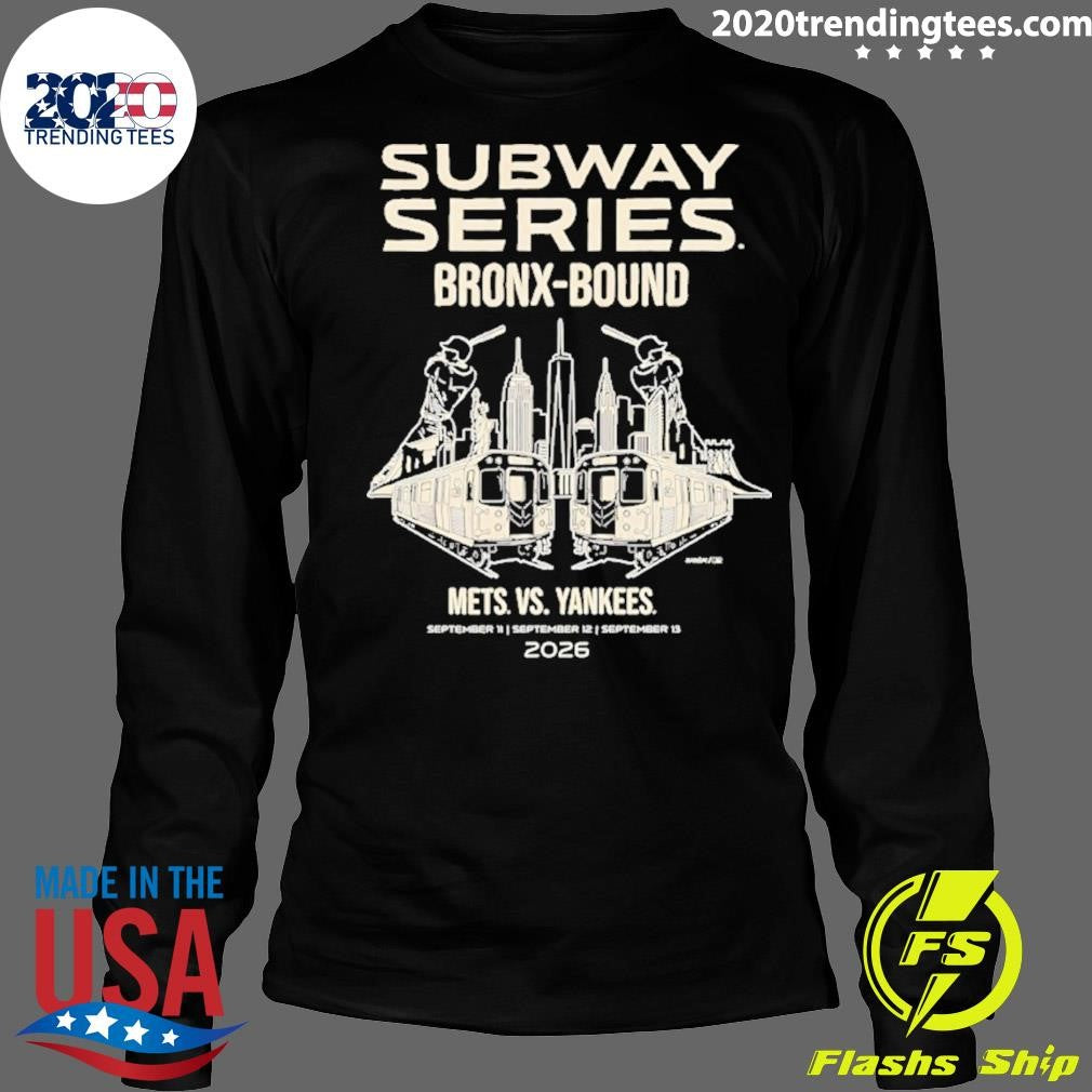 Subway Series Queens Bound Yankees Vs Mets 2026 Shirt