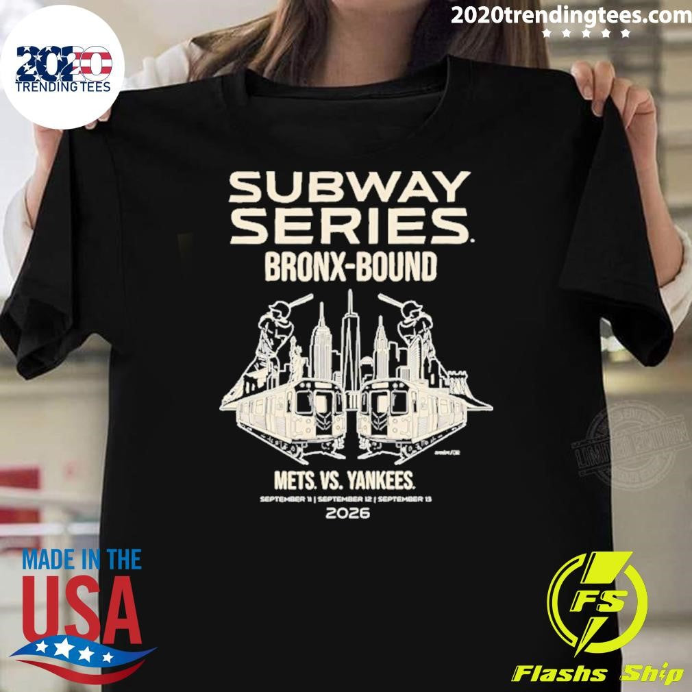Subway Series Queens Bound Yankees Vs Mets 2026 Shirt