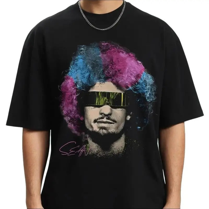 Suga Sean O'Malley T-Shirt Vintage 90s Graphic Tee Unisex Shirt For Woman And Man Cotton Long Sleeve Menswear Top Hoodie...