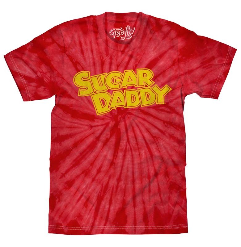 Sugar Daddy Tie Dye T-Shirt - Red Spider Tie Dye Hoodie Sweatshirt | PrintMintTees.com