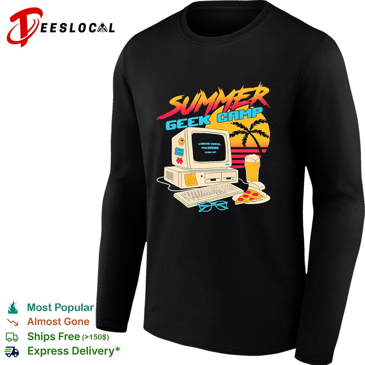 Summer Geek Camp computer shirt