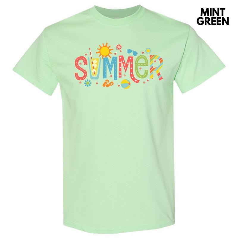 Summer Time Gildan Short Sleeve 'NLB' T-Shirts, Hoodie, Sweatshirt