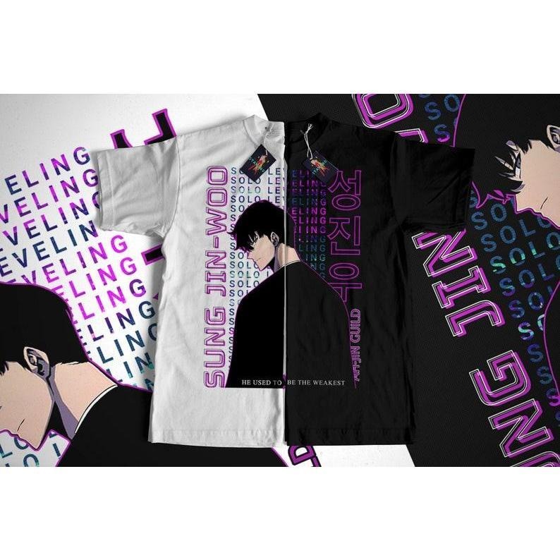 Sung Jinwoo shirt, Thomas Andre, Statue of God, Solo, Leveling, shirt, anime shirt, anime gift, Liu Zhigang, anime...