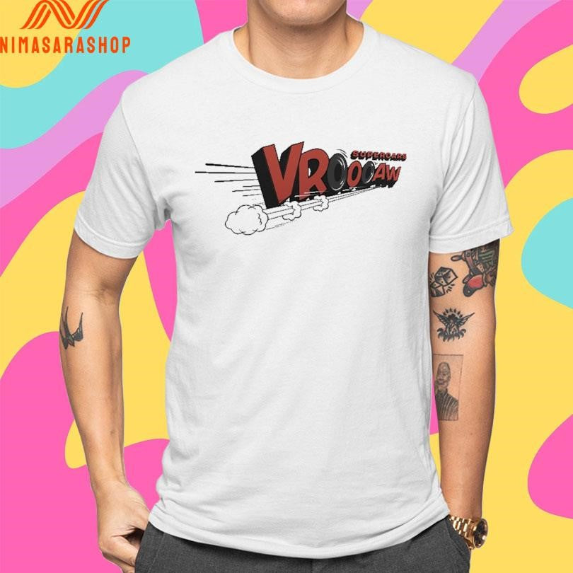 Supercars Vroooaw Shirts