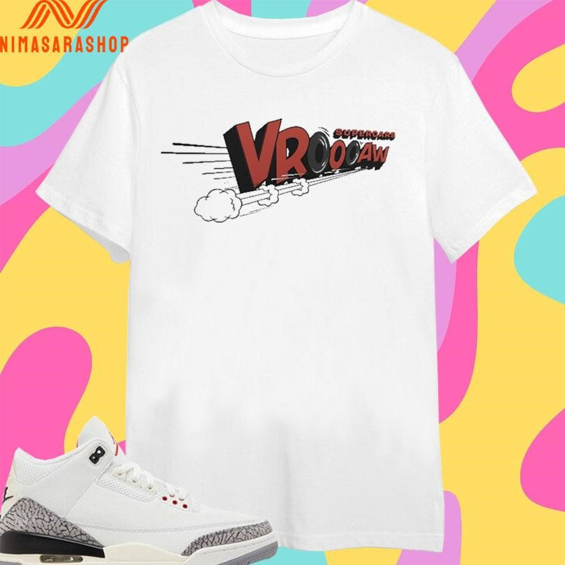 Supercars Vroooaw Shirts