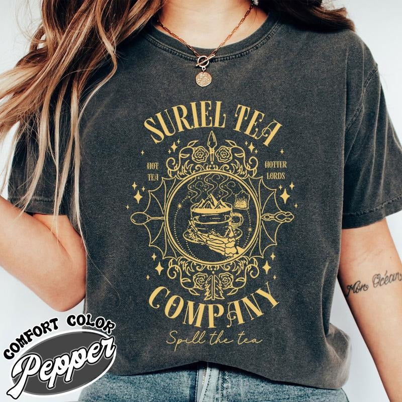 Suriel Tea Co Suriel Tea Co Suriel Tea Co Acotar Shirt Suriel Tea Co Suriel Tea Co Shirt Bookish T-Shirts, Hoodie, Sweatshirt