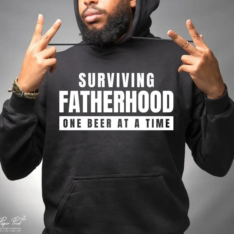 Surviving Fatherhood Svg Png Fathers Day Svg Funny Dad Svg Dad Shirts Svg Dad Quotes Hoodie Sweatshirt | PrintMintTees.com