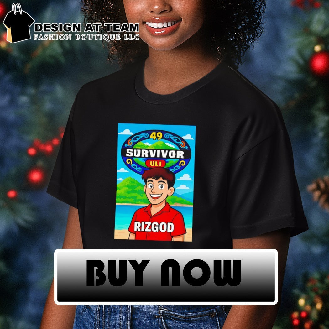 Survivor 49 RizGod ULI cartoon shirt