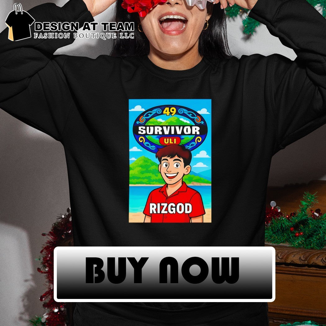 Survivor 49 RizGod ULI cartoon shirt