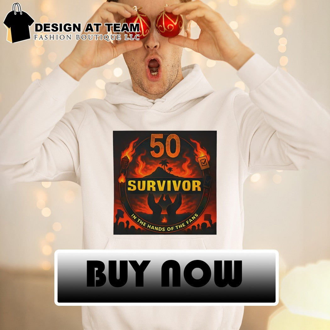 Survivor Season Fifty 50 Outlast Outwit Outplay in the hands of the fans shirt