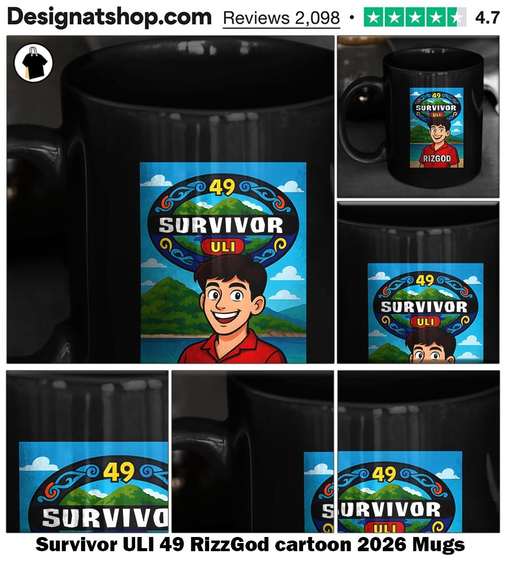 Survivor ULI 49 RizzGod cartoon 2026 shirt