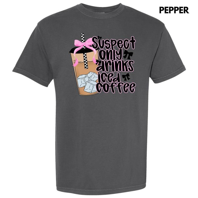 Suspect Drinks Iced Coffee Comfort Colors 'NLB' Shirt Hoodie Sweatshirt
