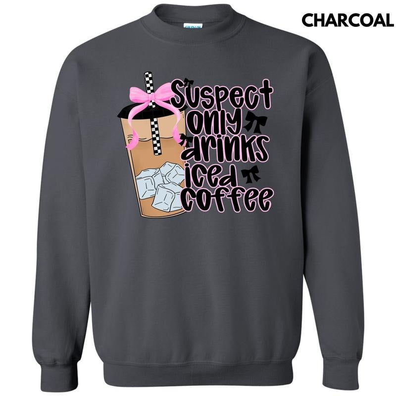 Suspect Drinks Iced Coffee Sweatshirt 'NLB' Shirt Hoodie | PrintMintTees.com