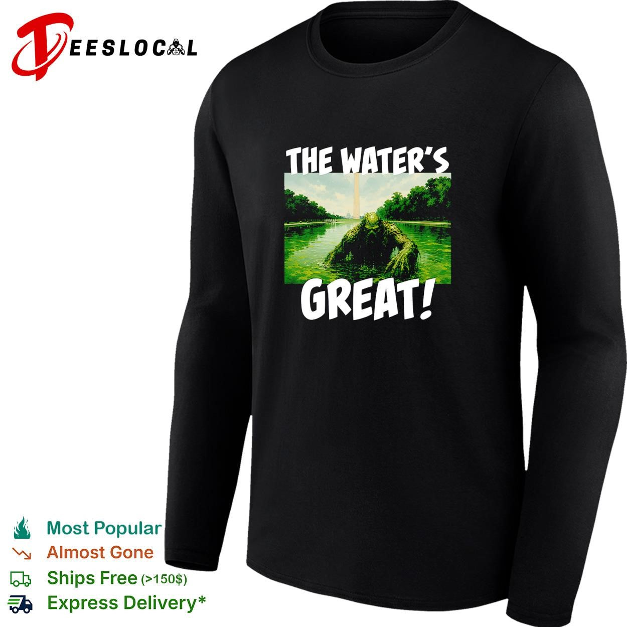 Swamp monster Washington Monument the waters great shirt
