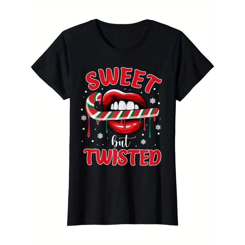 Sweet and twisted funny Christmas candy cane xmas holiday premium mens t shirt made in usa Hoodie Sweatshirt