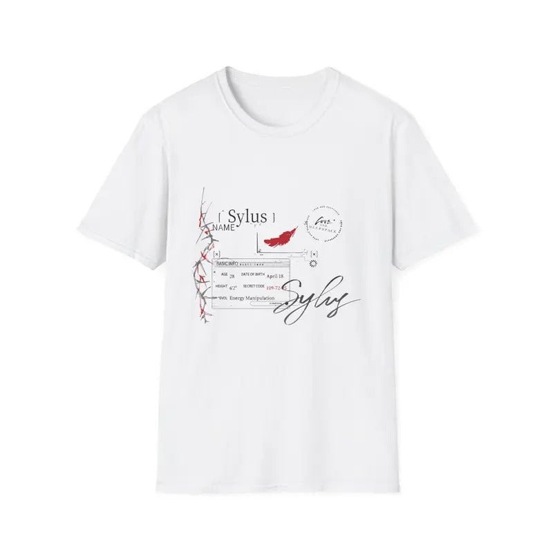 Sylus Love Deepspace Inspired Minimalistic Signature Quote Shirt LADS Otome Game Shirt T-Shirts, Hoodie, Sweatshirt