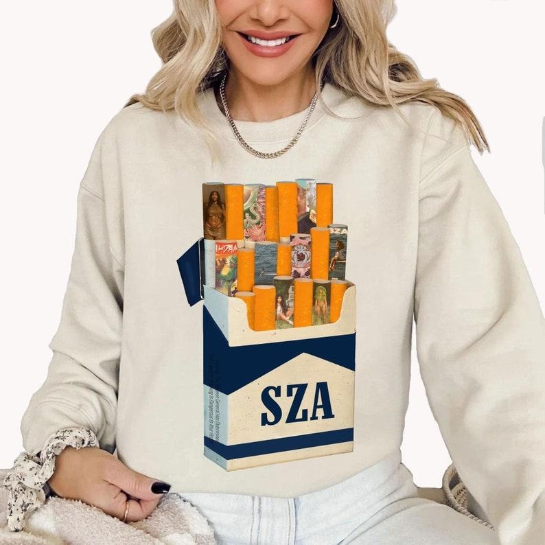 Sza Pack Of shirt, Sza Sos Tour Shirt, Sza Vintage Sweatshirt, Sza Vintage Shirt, Gift For Fans, Retro SZA Sweatshirt Hoodie