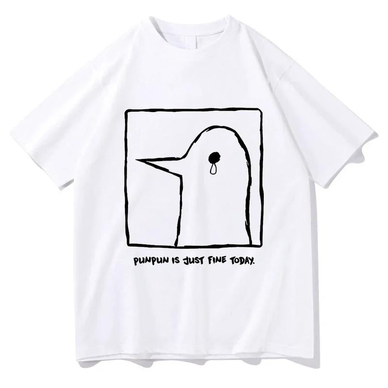 T Shirt Men Women Harajuku Aesthetic Streetwear Graphic Tshirt Unisex Anime Manga Cartoon Vintage Sand Tees Tops style 02...
