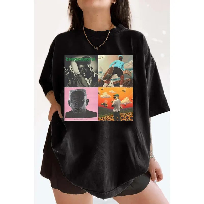 T.y.l.er The Cre@tor, Albums Tee, unisex cotton Shirt Hoodie Sweatshirt | PrintMintTees.com