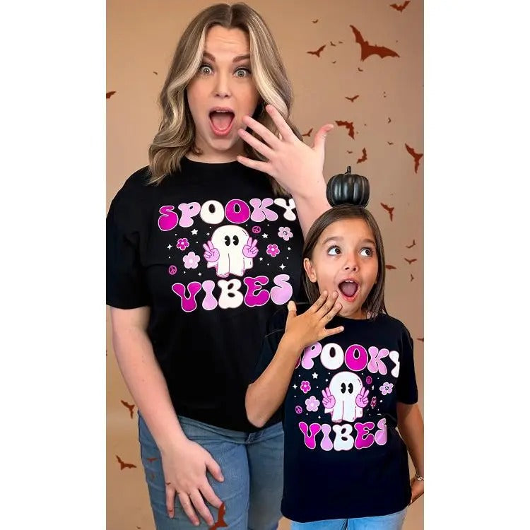 T2D Spooky Vibes Halloween Graphic T-Shirt Hoodie Sweatshirt | PrintMintTees.com