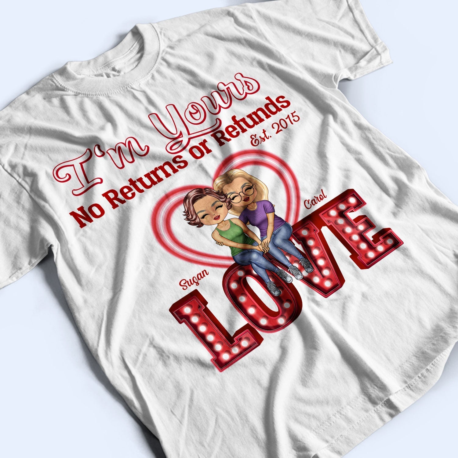 Annoying Each Other For Years And Still Going Strong - Anniversary, Birthday Gift For Spouse, Lover, Husband, Wife, Boyfriend, Girlfriend, Couple - Personalized Custom T Shirt