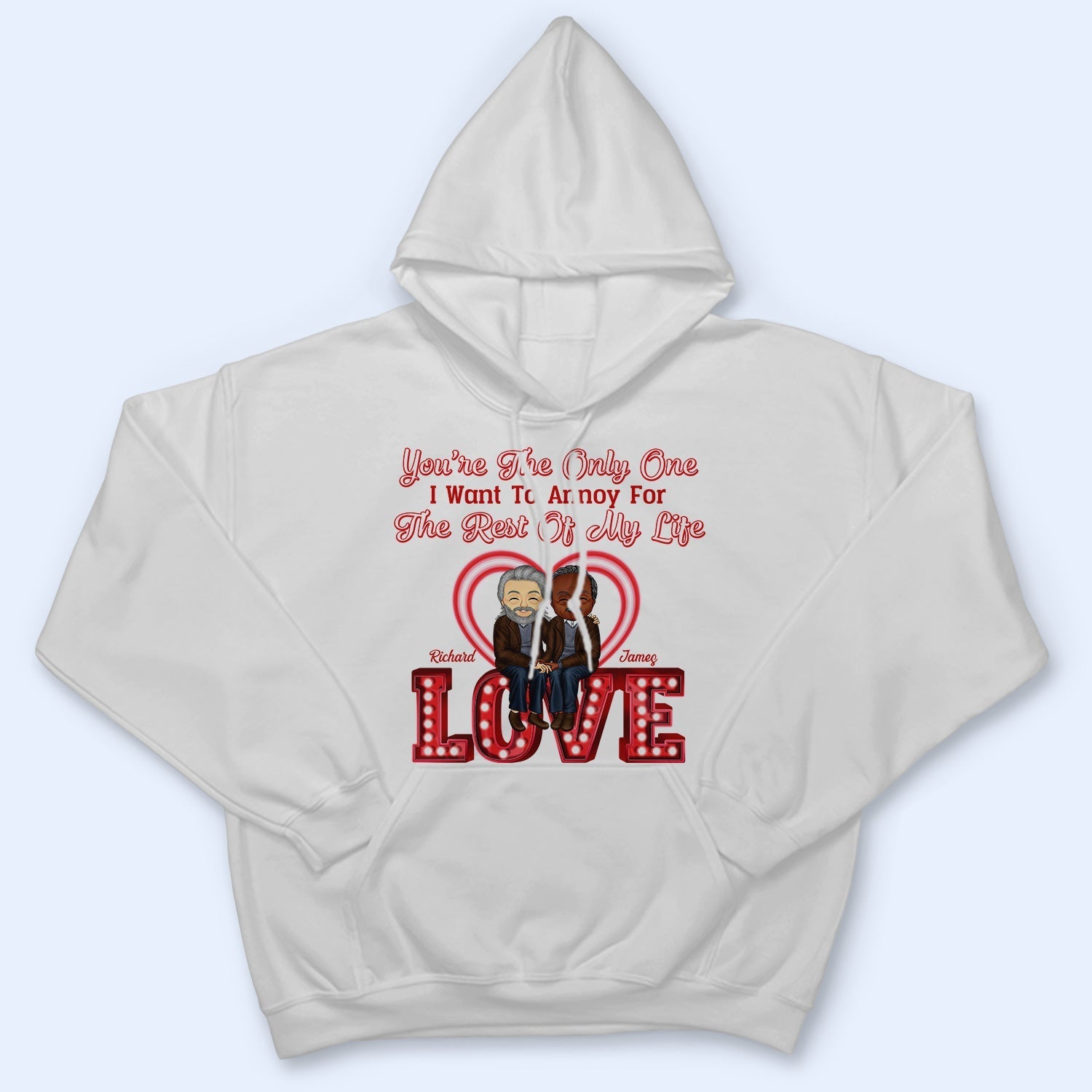 Annoying Each Other For Years And Still Going Strong - Anniversary, Birthday Gift For Spouse, Lover, Husband, Wife, Boyfriend, Girlfriend, Couple - Personalized Custom T Shirt
