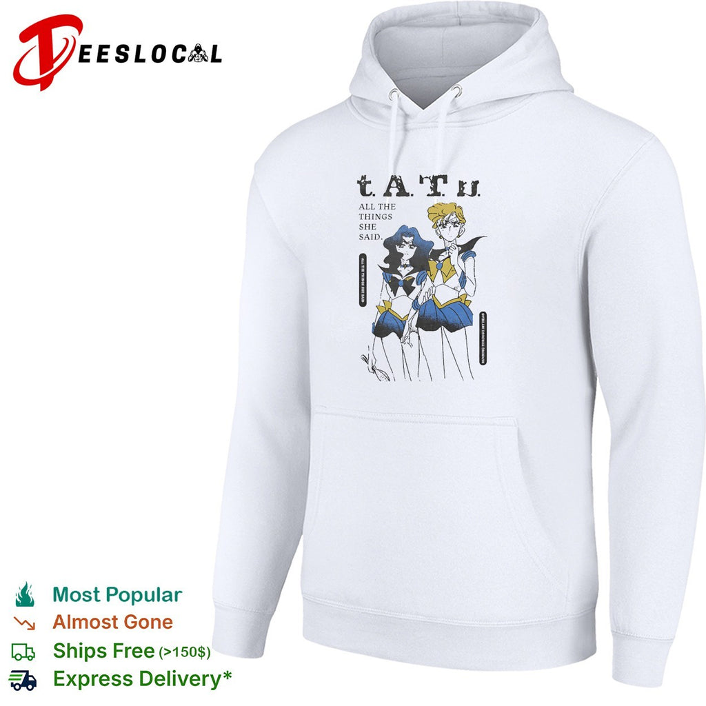TATU all the things she said Sailor Moon shirt
