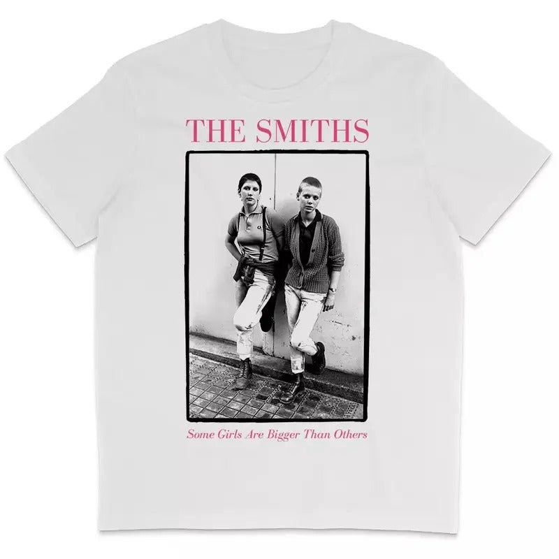 THE SMITHS -Some Girls Are Bigger Than Others - Organic T-Shirt Cotton Menswear Hoodie Sweatshirt | PrintMintTees.com