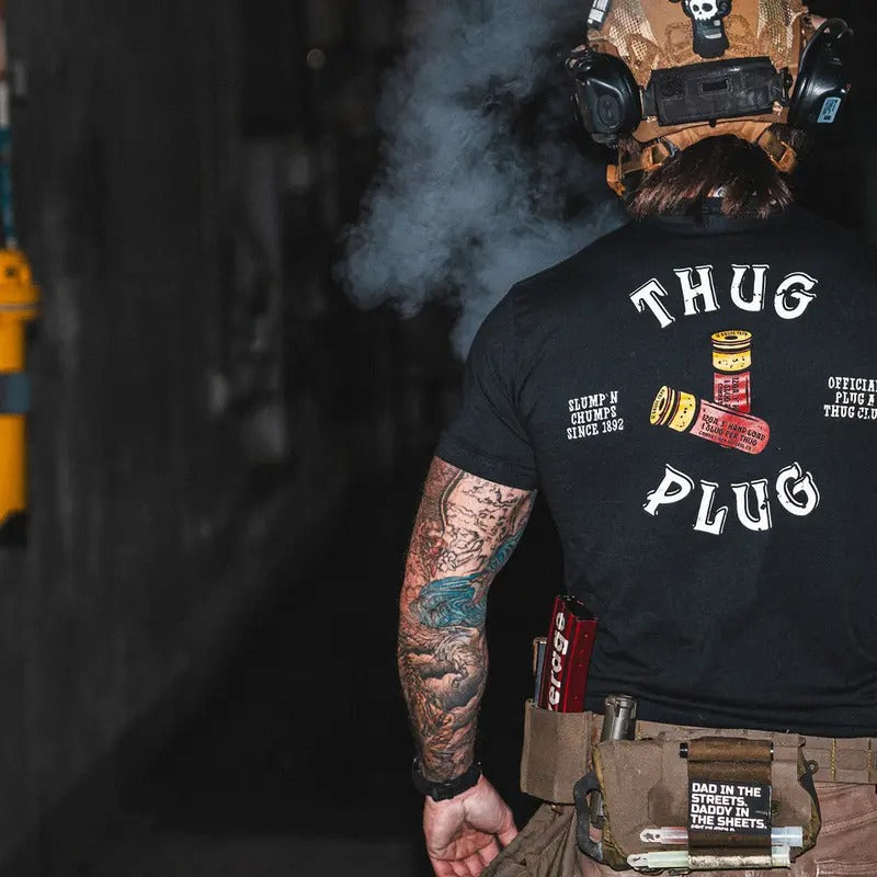 THUG PLUG: OFFICIAL PLUG A THUG MEN'S T-SHIRT Hoodie, Sweatshirt | PrintMintTees.com