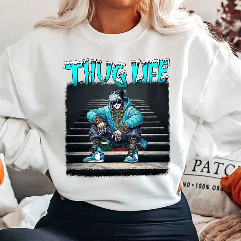 THUGLIFE Christmas Shirt, Christmas Movies Shirt, Xmas Graphic Tee Hoodie Sweatshirt | PrintMintTees.com