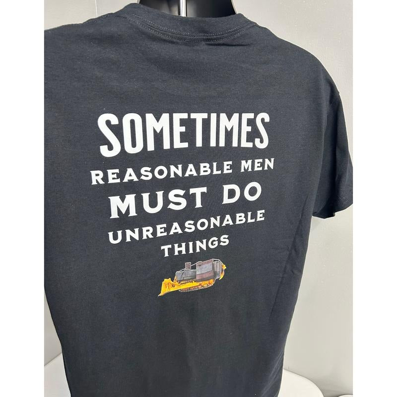 TREAD ON THEM, SOMETIMES REASONABLE MEN SHIRT Hoodie Sweatshirt | PrintMintTees.com