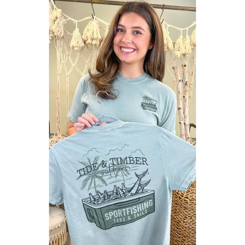 Tabs & Tails Comfort Color Graphic T-Shirt Hoodie Sweatshirt | PrintMintTees.com