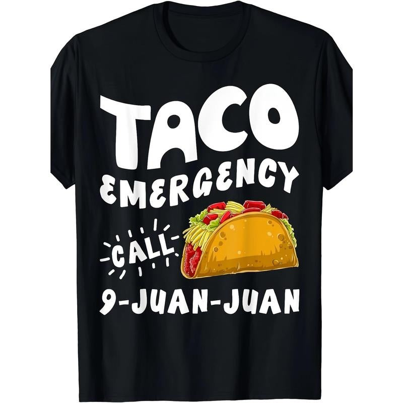 Taco Emergency Call 9 Juan Juan Funny Cinco De Mayo Men T-Shirt  made in usa Hoodie Sweatshirt | PrintMintTees.com