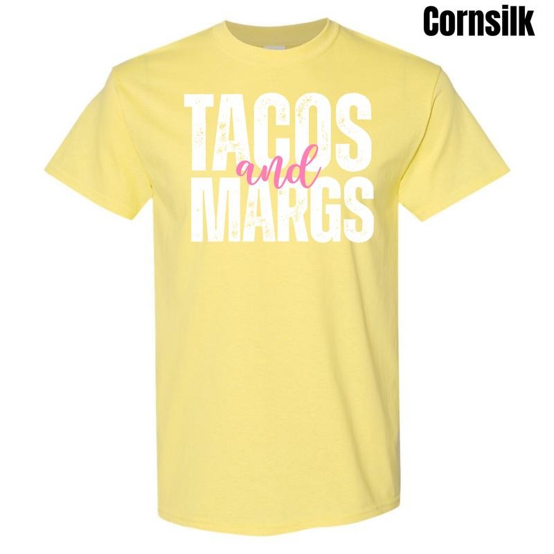 Tacos & Margs White Gildan Short Sleeve T-Shirt 'NLB' Hoodie, Sweatshirt | PrintMintTees.com