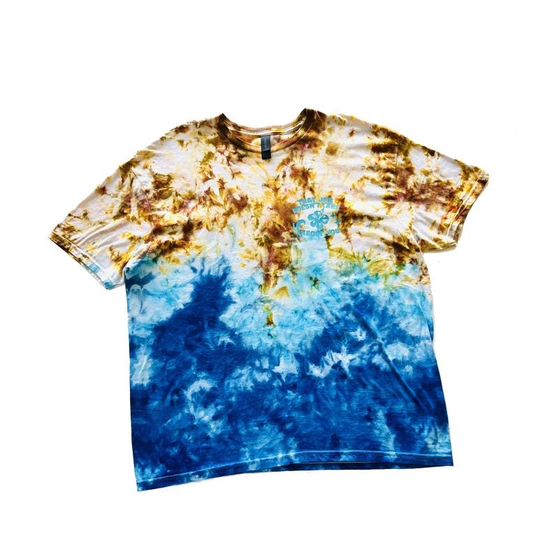 Take A Break Vibes Beach Tie Dye Sand And Blue Water Ocean Hand Dyed Ice Dyed Empowering Mental Health T-shirt Hoodie...