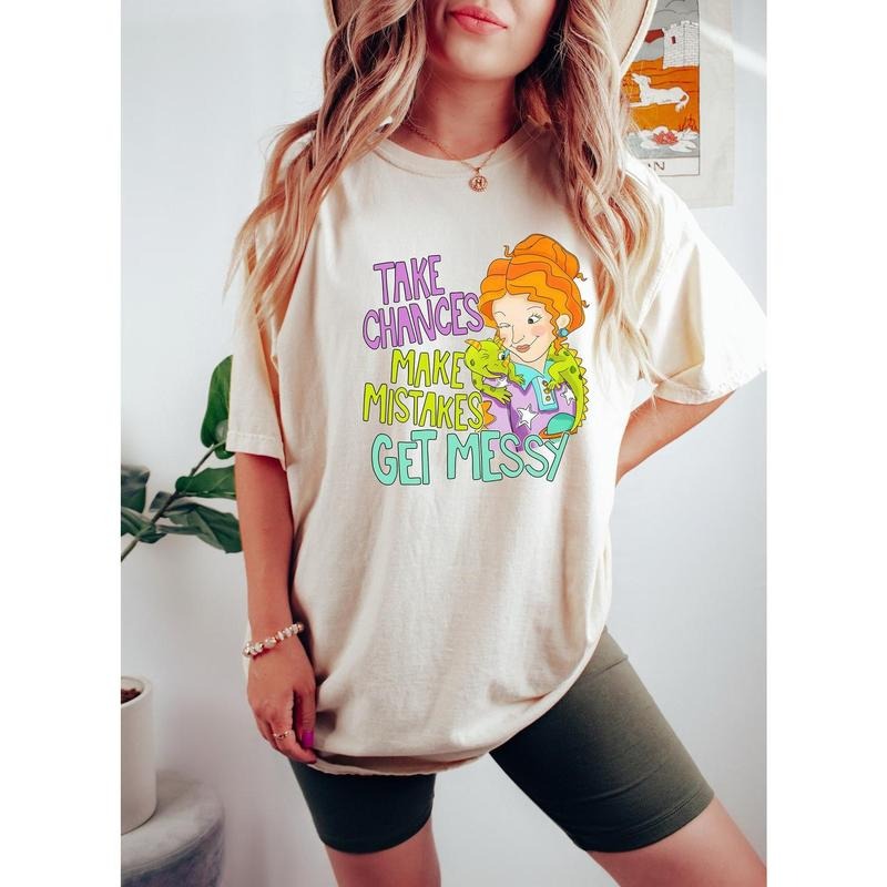 Take Chances Make Mistakes Get Messy Shirt, Back To School Shirt Hoodie Sweatshirt | PrintMintTees.com