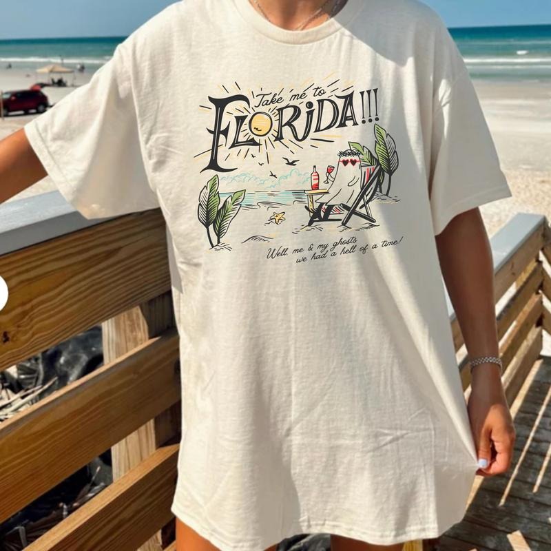 Take Me FLORIDA!!! TTP R Ti Fan Era Tour Anti Hero Ghost Streetwear T-Shirts, Hoodie, Sweatshirt