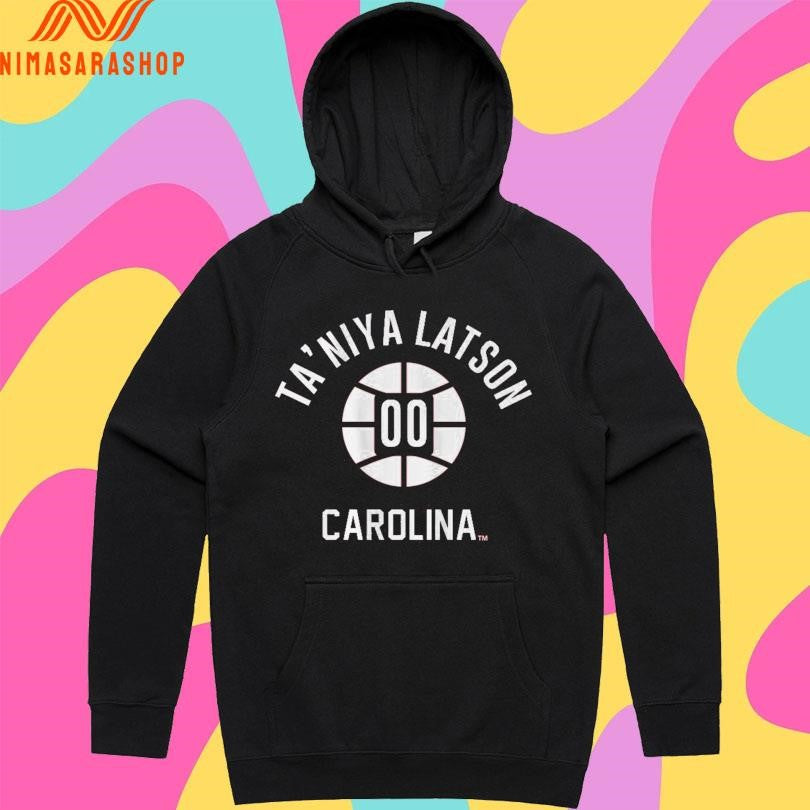 Ta’niya Latson Name Number Ball 00 South Carolina Basketball Shirts