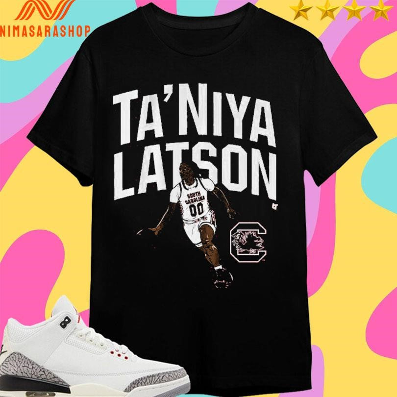 Ta’niya Latson Name Pose South Carolina Gamecocks Men’s Basketball Shirts