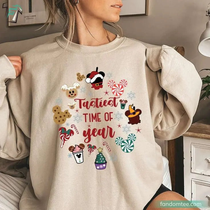 Tastiest Time Of Year   Christmas Sweatshirts Shirt Hoodie | PrintMintTees.com