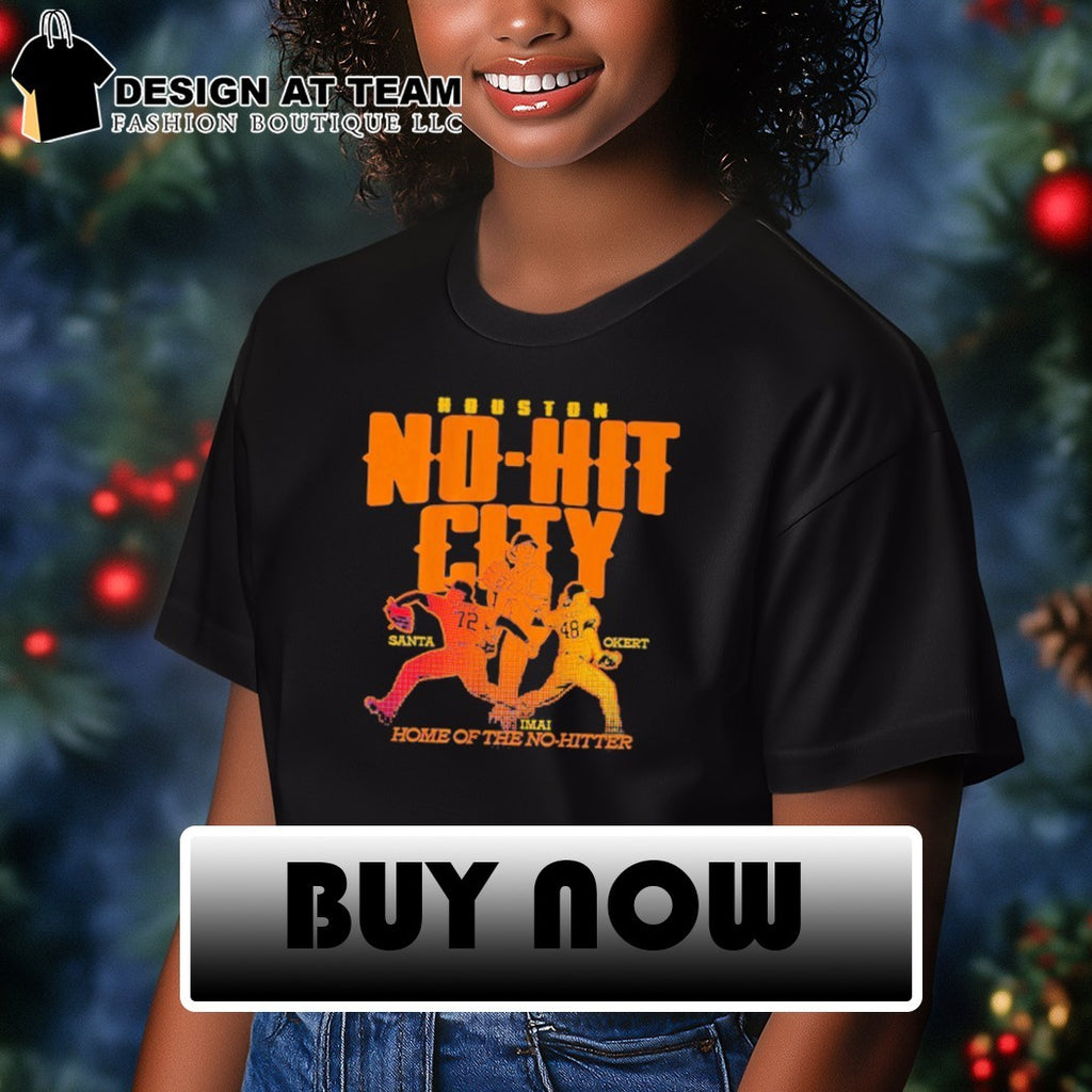 Tatsuya Imai Steven Okert Alimber Santa Houston No-No City Houston Astros baseball shirt