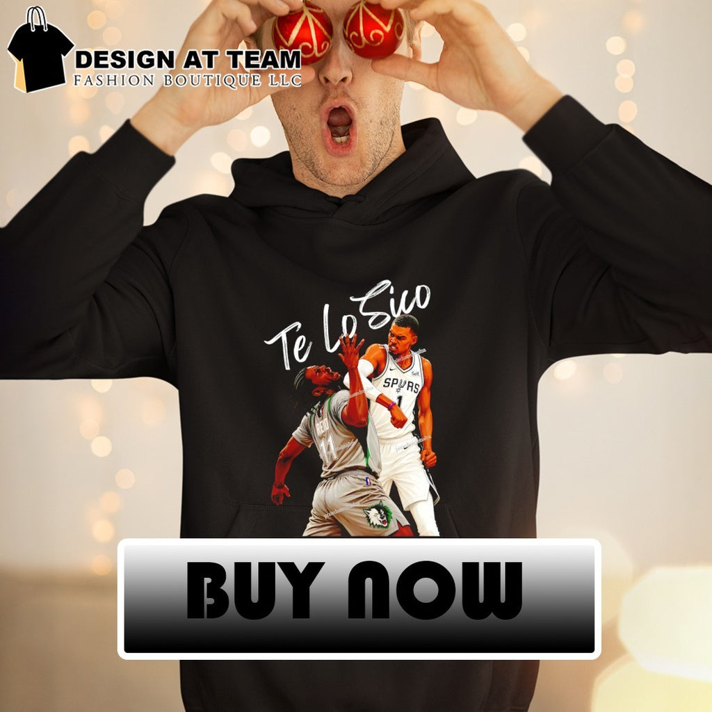 Te Lo Sico Wemby Elbow Reid San San Antonio Spurs Basketball funny shirt