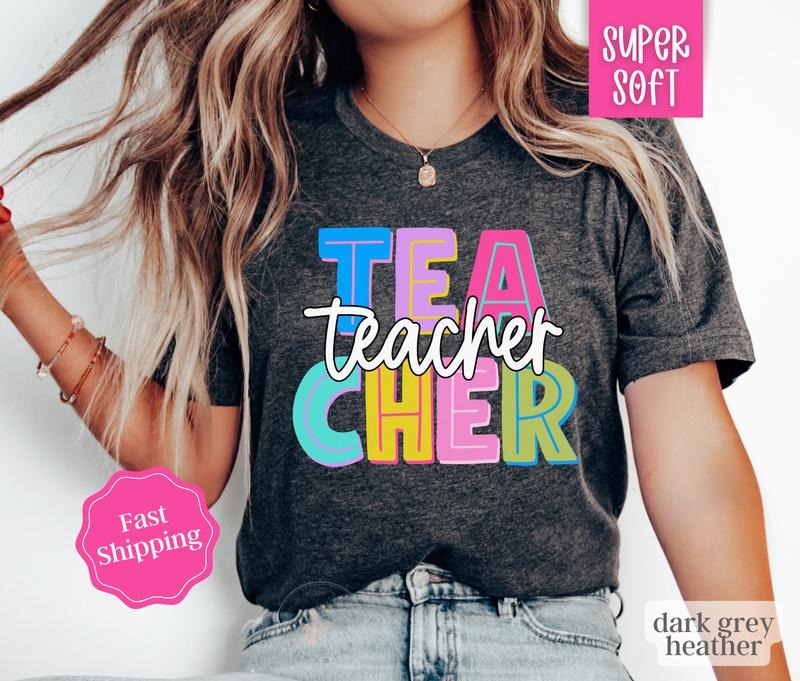 Teacher Shirt, Back To School Teacher Appreciation Gift, Oversized Shirt, Gift for Teacher Hoodie Sweatshirt