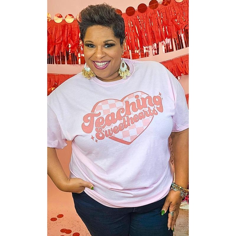 Teaching Sweethearts Graphic T-Shirt Hoodie Sweatshirt | PrintMintTees.com